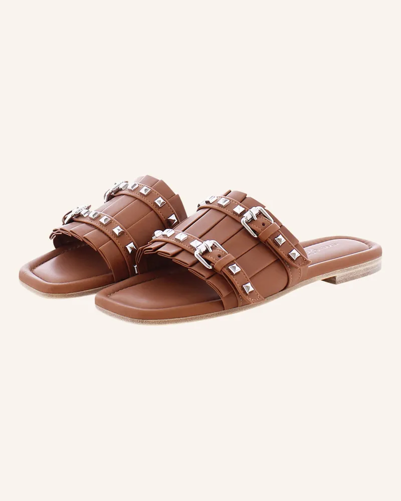 Kennel & Schmenger Pantolette Holly braun Cognac