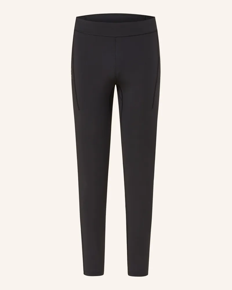 ON Laufhose Performance Tights Winter schwarz Schwarz