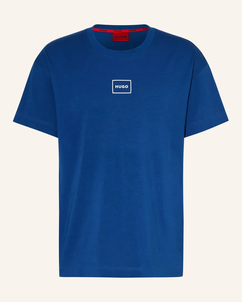 HUGO BOSS Schlafshirt LAZE Blau