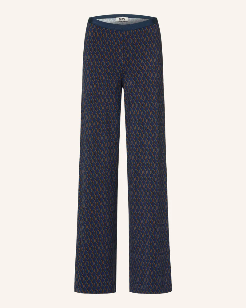 SIYU Jerseyhose blau Dunkelblau