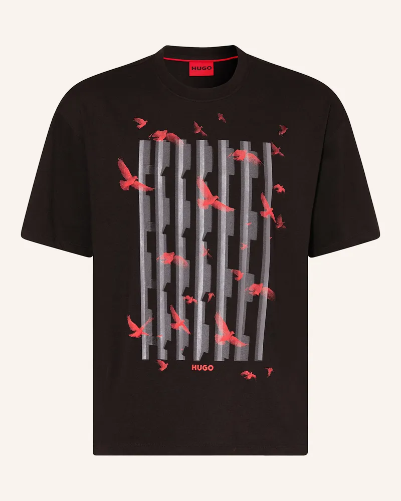 HUGO BOSS T-Shirt DIGRAPH Schwarz