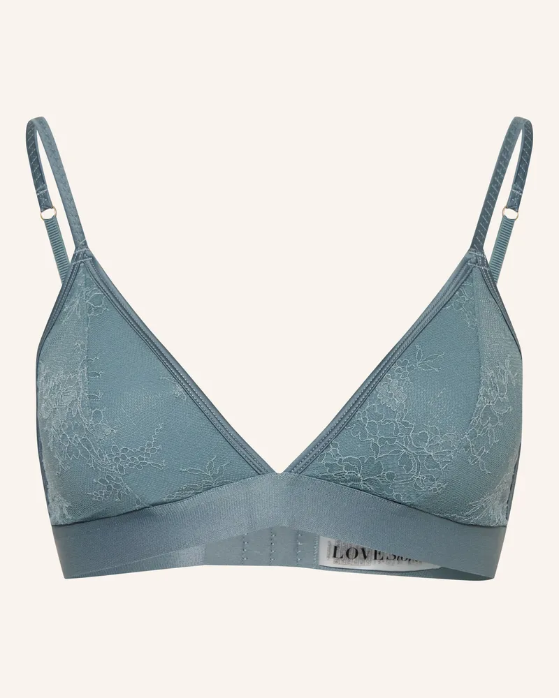 LOVE Stories Triangel-Bh Darling blau Türkis