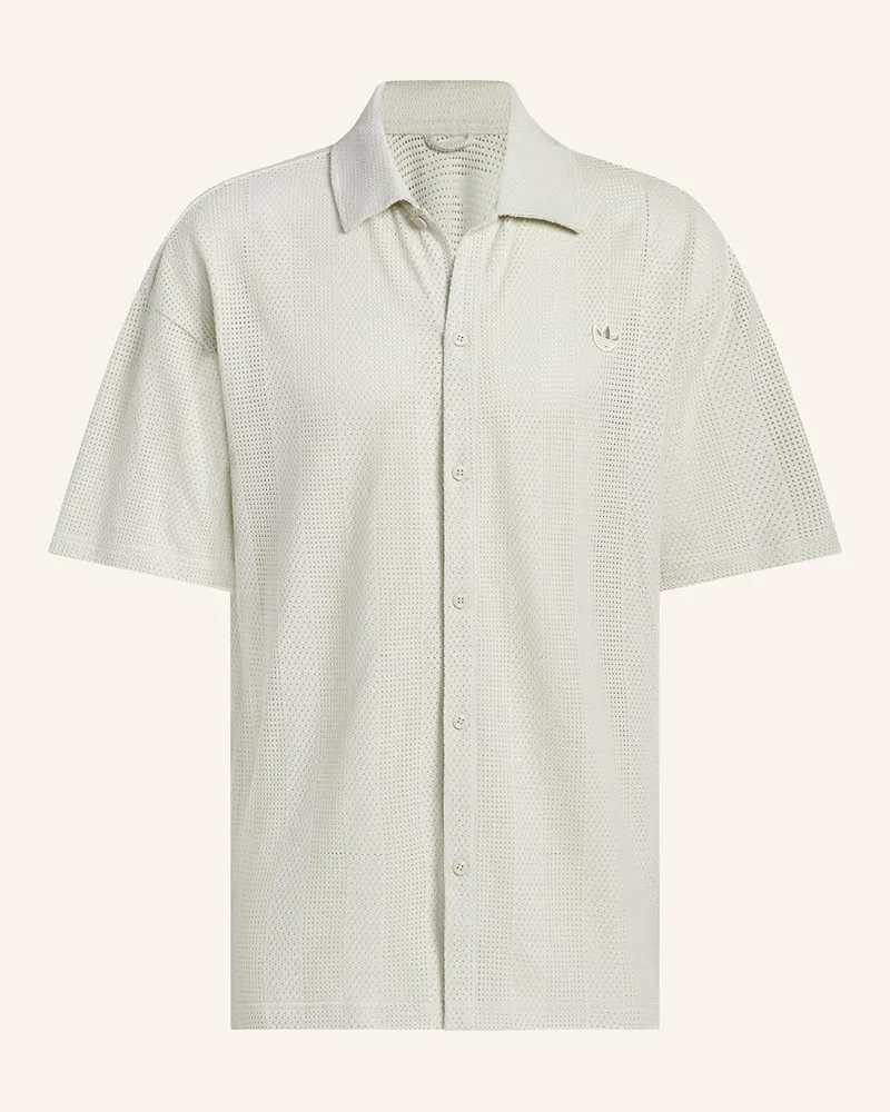 adidas Strickhemd Summer Knit Shooting beige Creme