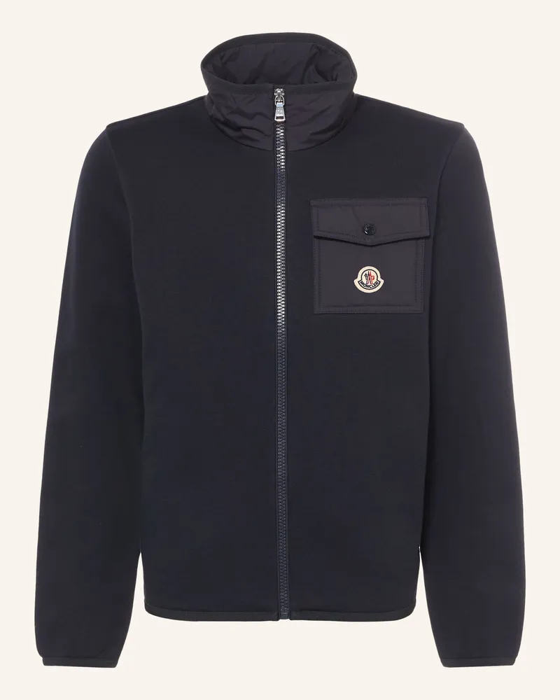 Moncler Sweatjacke blau Dunkelblau