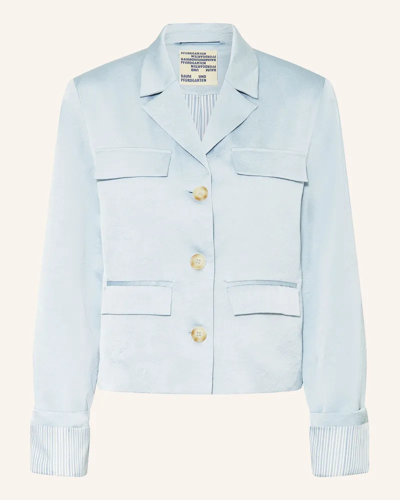 Baum und Pferdgarten Kastenjacke Benthe blau Hellblau