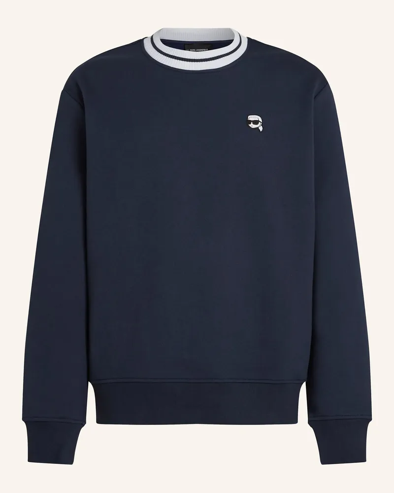 Karl Lagerfeld Sweatshirt blau Dunkelblau