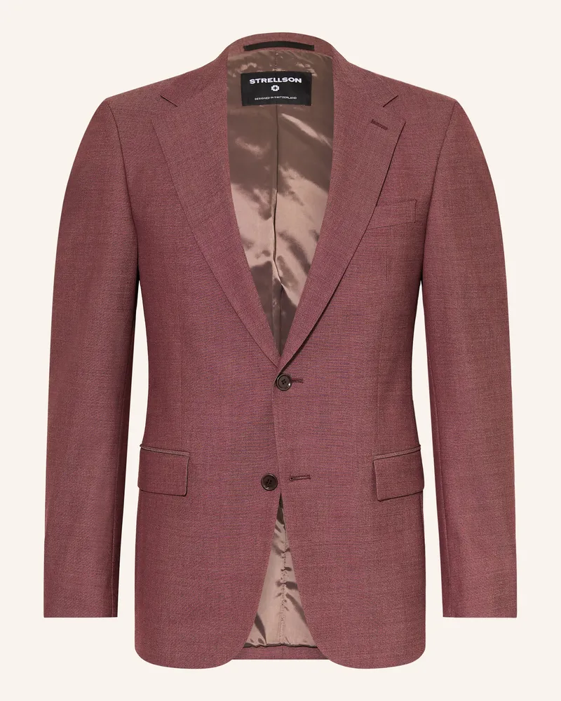 Strellson Anzugsakko Alzer Slim Fit rot 601
