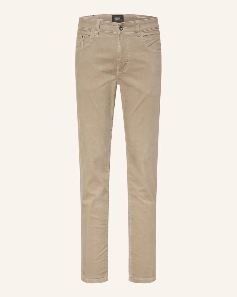 Camel Active Cordhose Houston Regular Fit gruen Khaki