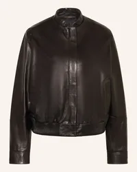 windsor. Lederblouson Schwarz