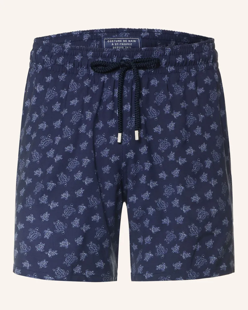 Vilebrequin Badeshorts Moopea blau Dunkelblau