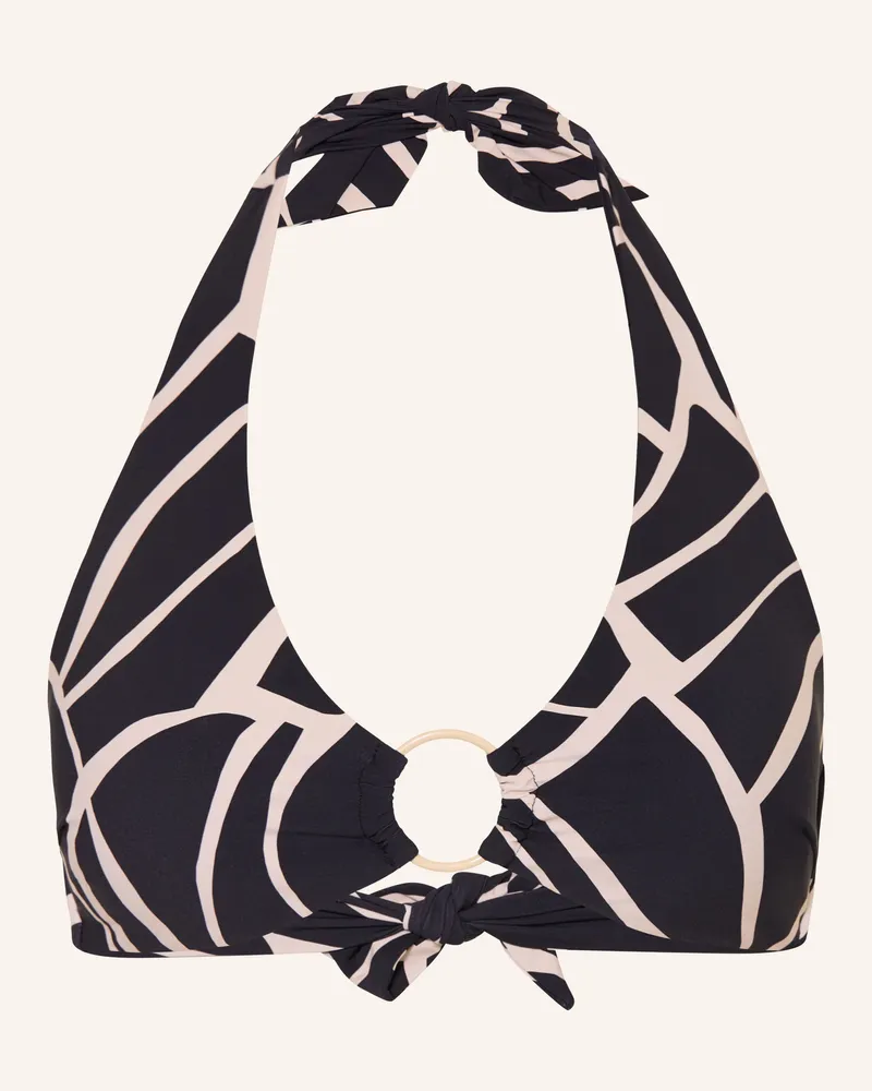 JETS Australia Neckholder-Bikini-Top Bonita schwarz Schwarz
