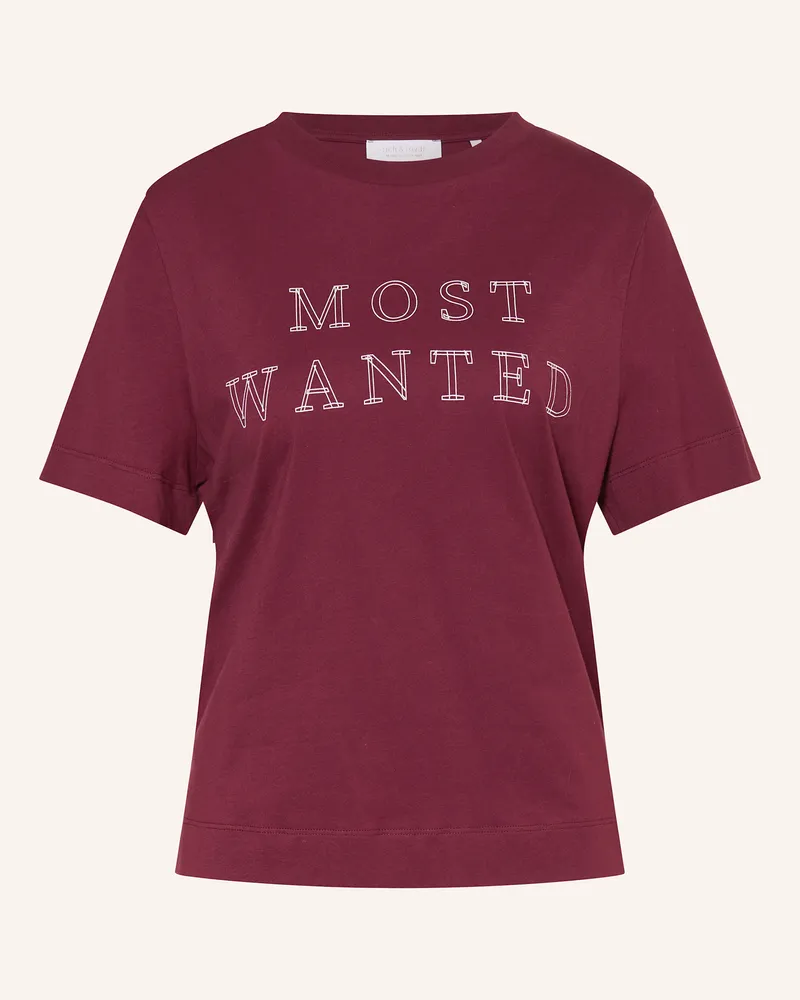 Rich&Royal T-Shirt Dunkelrot