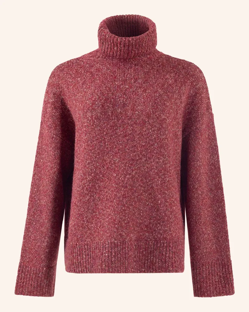 ADLYSH OVERSIZED PULLOVER MIT WOLLE Rot