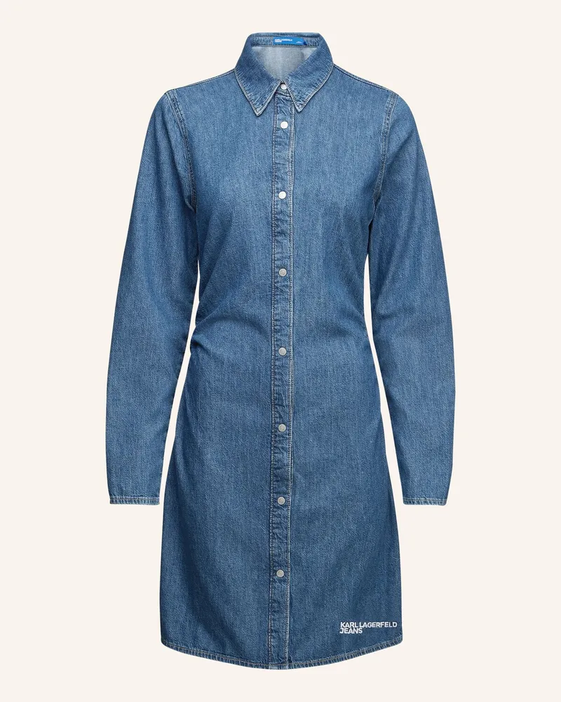 Karl Lagerfeld Kleid blau Blau