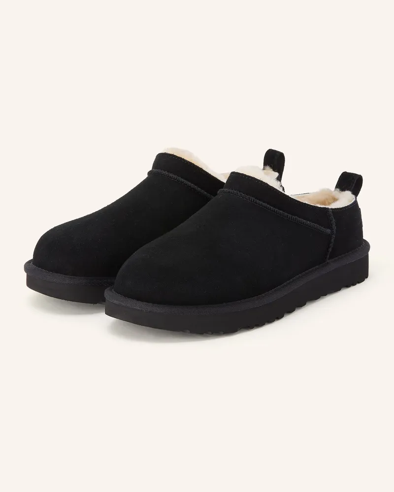 UGG Pantoletten CLASSIC MICRO Schwarz