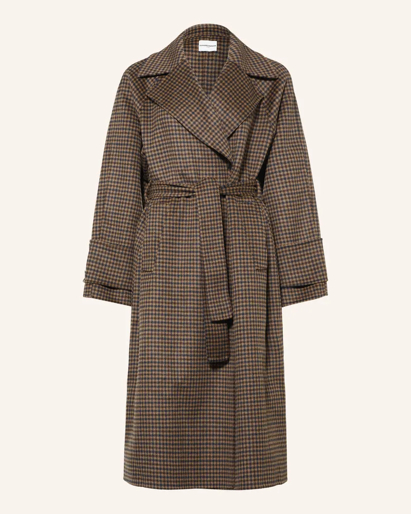 Claudie Pierlot Wollmantel braun Taupe