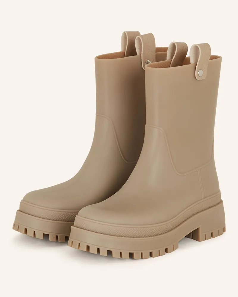 Lemon Jelly Gummi-Boots KAIAH Beige