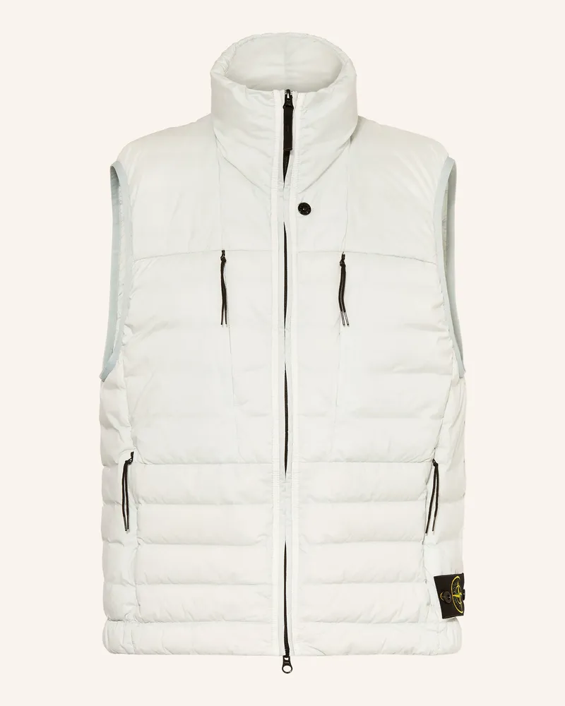 Stone Island Daunenweste Hellblau