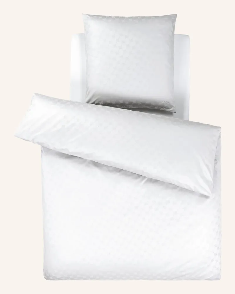 JOOP! Bettwäsche Cornflower weiss Weiss