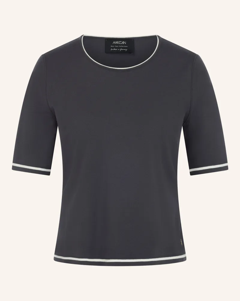 Marc Cain Strickshirt grau Blau