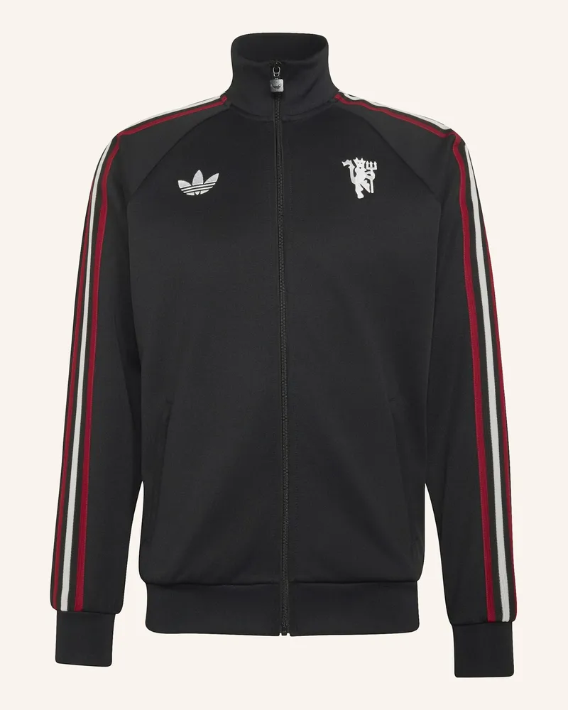 adidas Manchester United Originals Trainingsjacke schwarz Schwarz