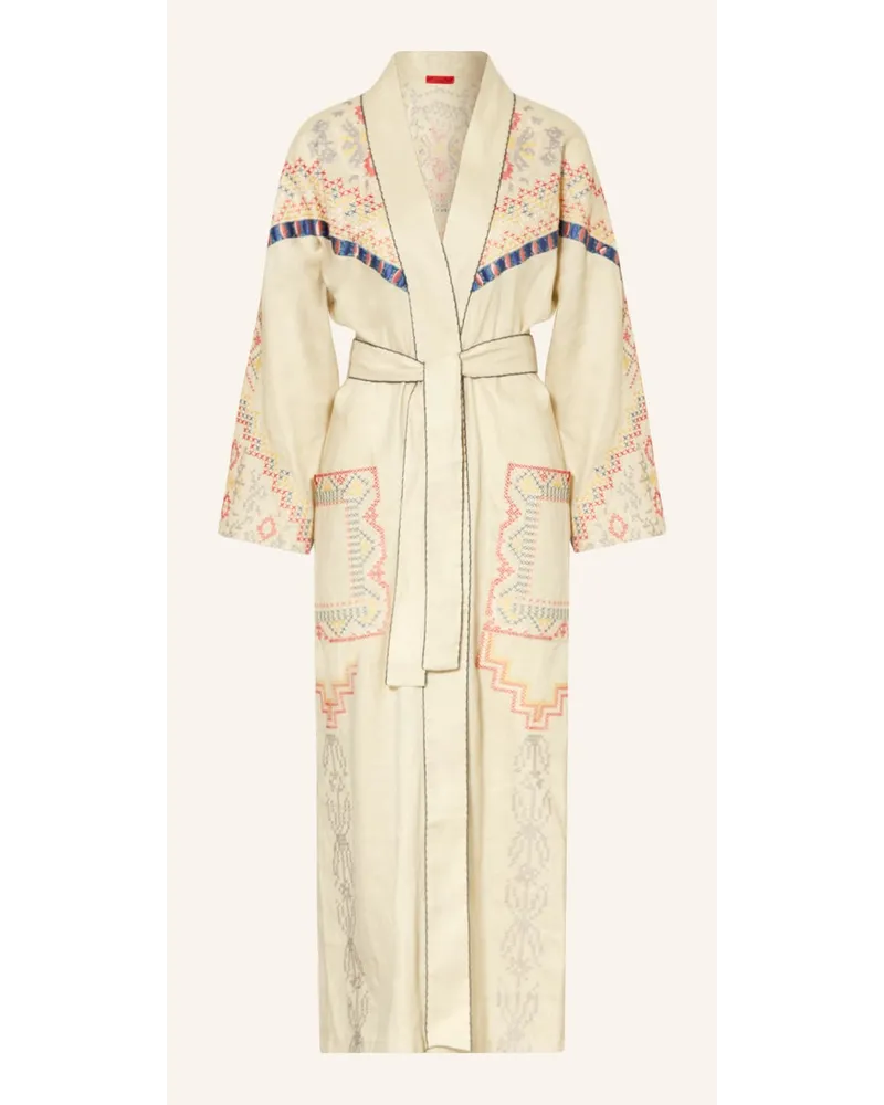 MAX&Co. Leinenkimono FES Beige