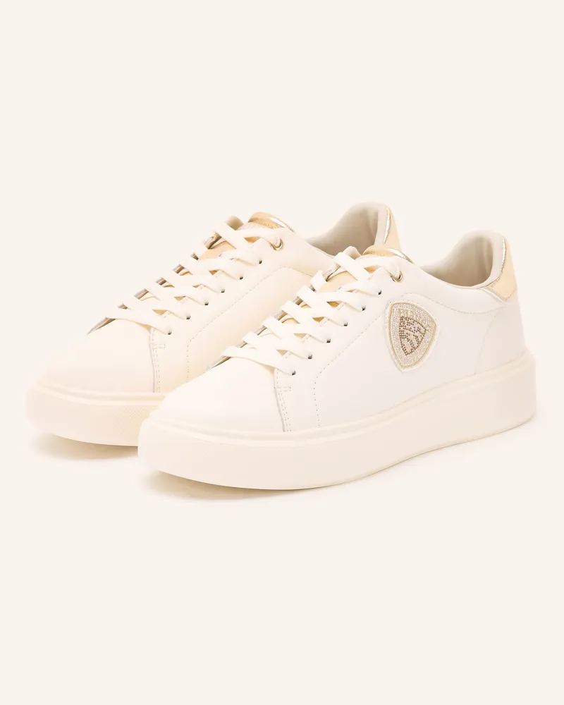 Blauer Sneaker VENUS01 Creme