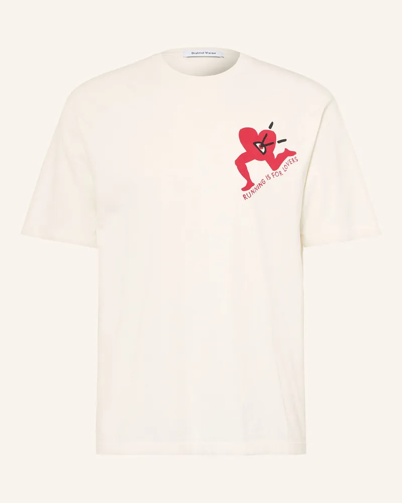 District Vision T-Shirt California weiss Ecru