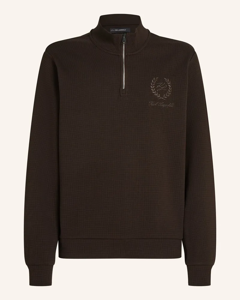 Karl Lagerfeld Top Dunkelbraun