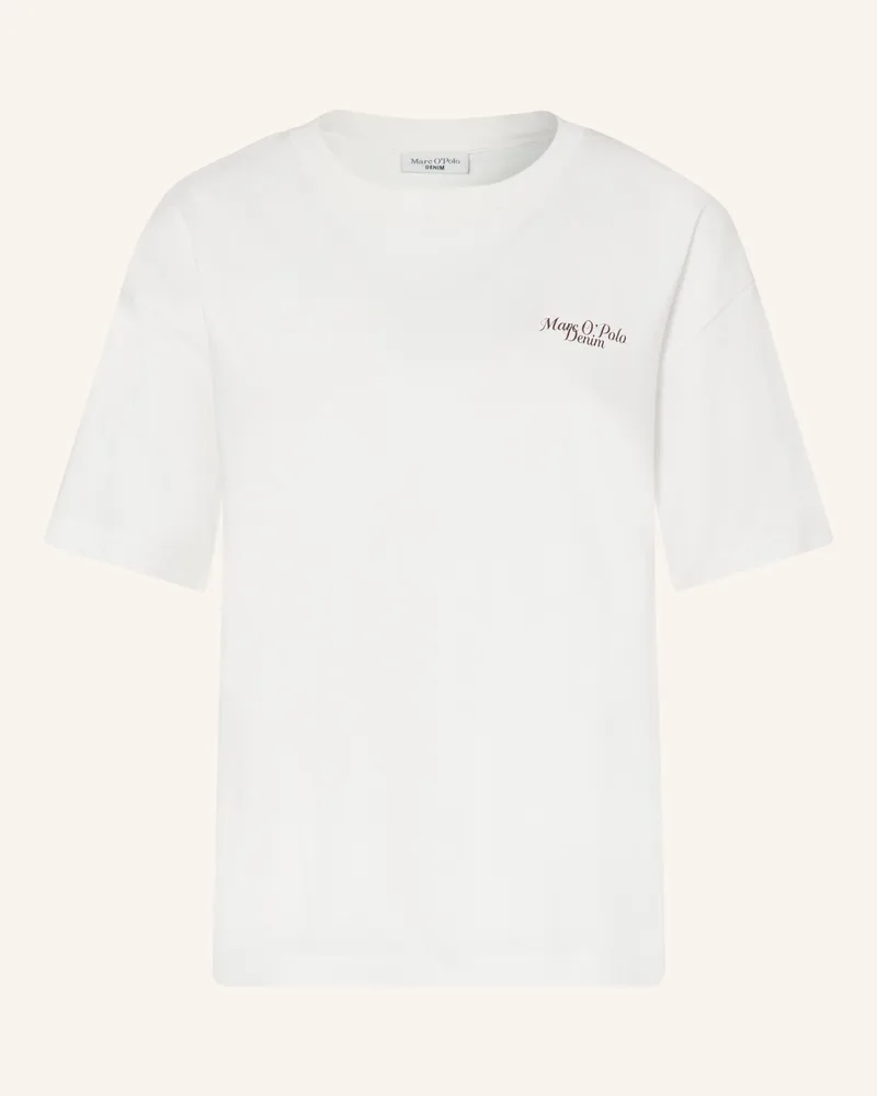 Marc O'Polo T-Shirt weiss Weiss