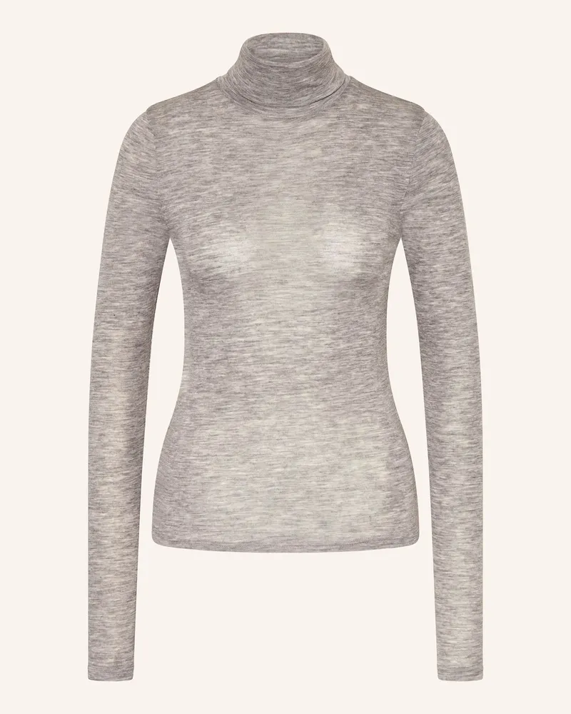 Rosemunde Rollkragenpullover grau Grau