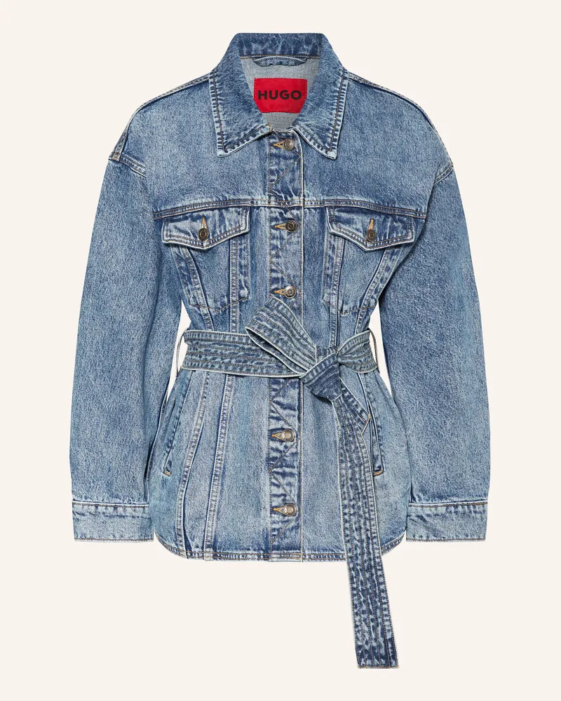 HUGO BOSS Jeansjacke ICON Blau