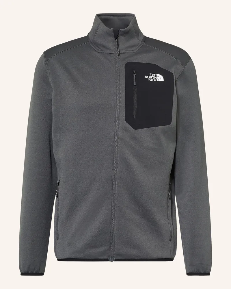 The North Face Midlayer-Jacke Crest grau Dunkelgrau