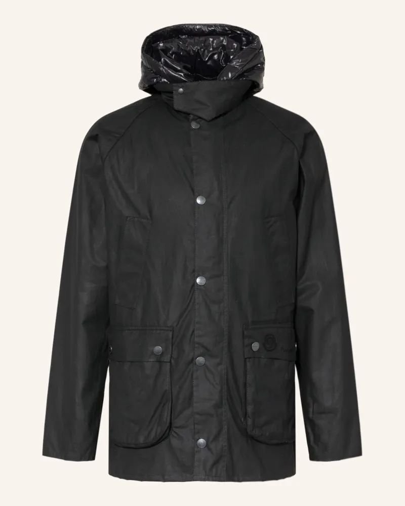 Moncler 2-in-1-Fieldjacket WIGHT Schwarz