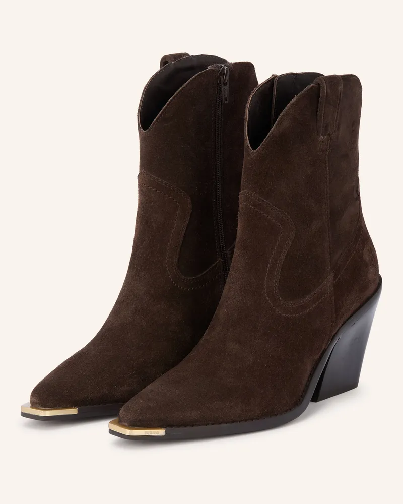 Bronx Cowboy Boots New-Kole braun Dunkelbraun