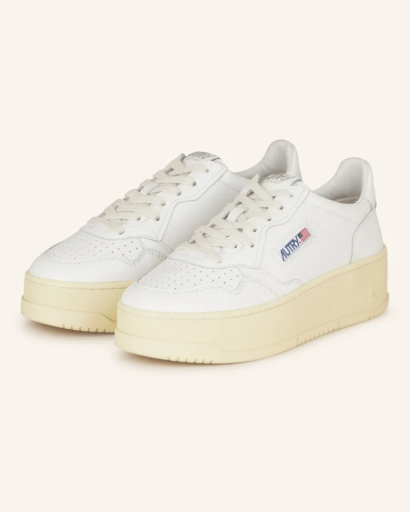 AUTRY Sneaker PLATFORM LOW LL Ecru