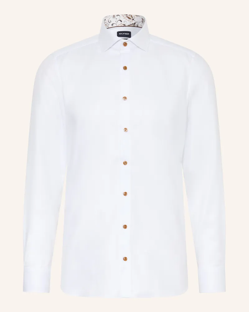 Olymp Hemd Level Five Body Fit weiss Weiss
