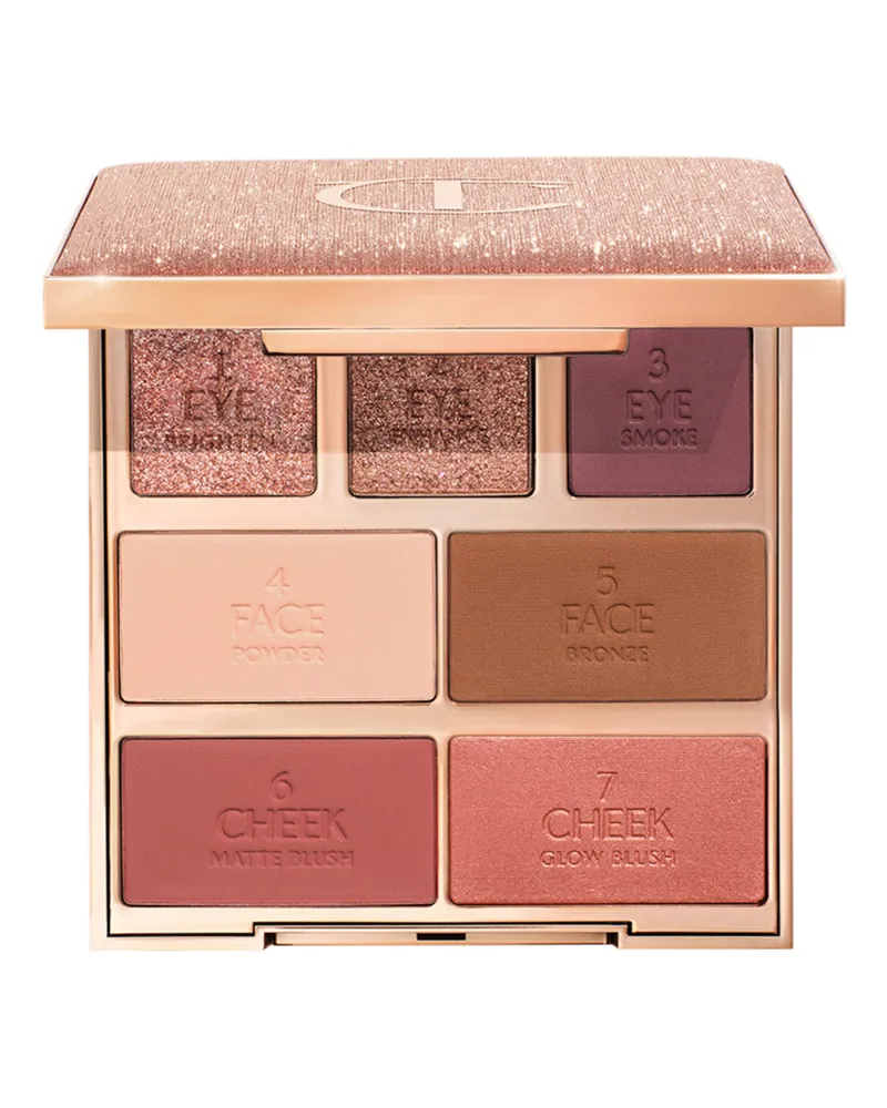 Charlotte Tilbury Instant Look In A Palette - Dreamy, Bronzed Beauty Lidschattenpalette Hollywood