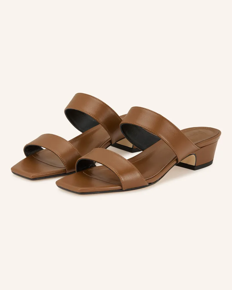 aeyde Mules KEMI Braun