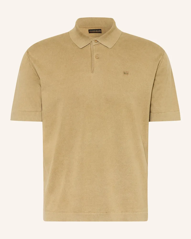 Napapijri Jersey-Poloshirt HUDSON Khaki