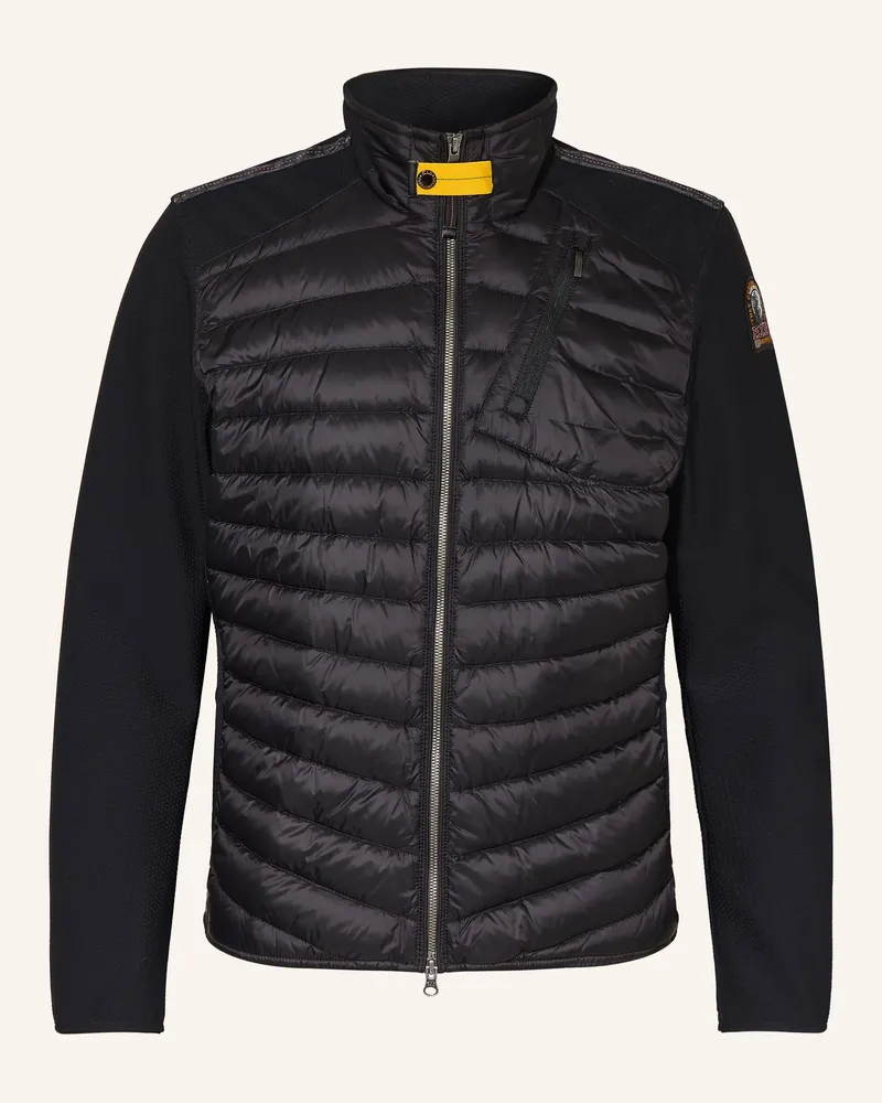 Parajumpers Daunenjacke Jayden Im Materialmix schwarz Schwarz