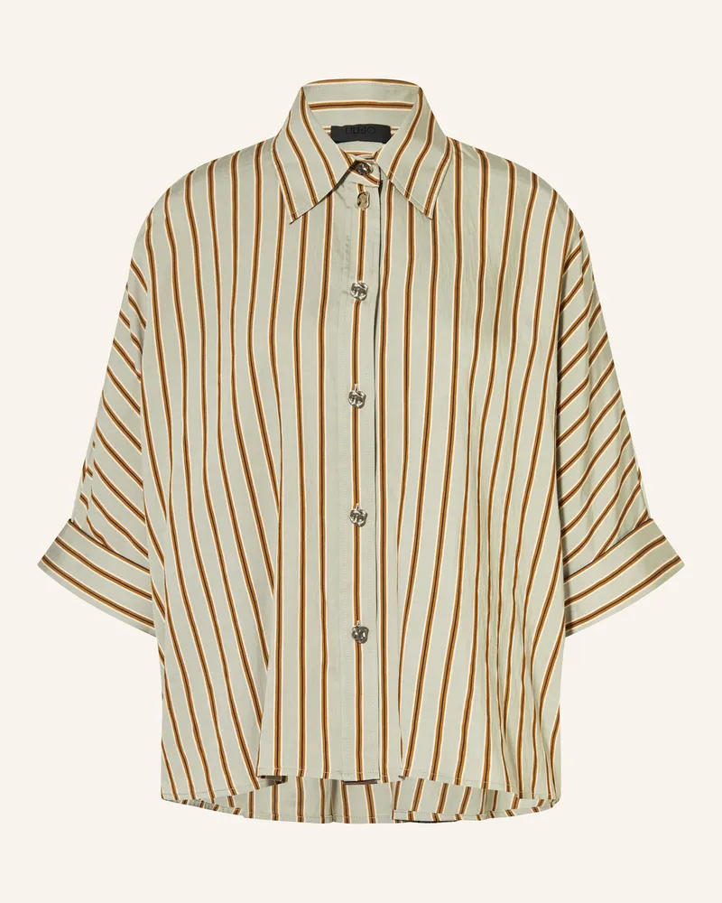 Liu Jo Oversized-Hemdbluse gruen Mint