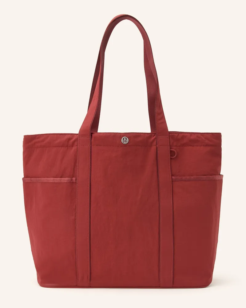 LULULEMON Shopper rot Dunkelrot