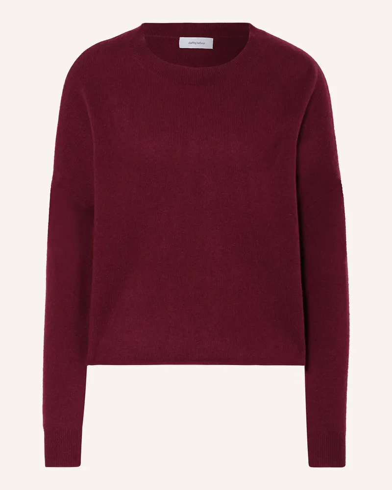 Darling Harbour Cashmere-Pullover Dunkelrot