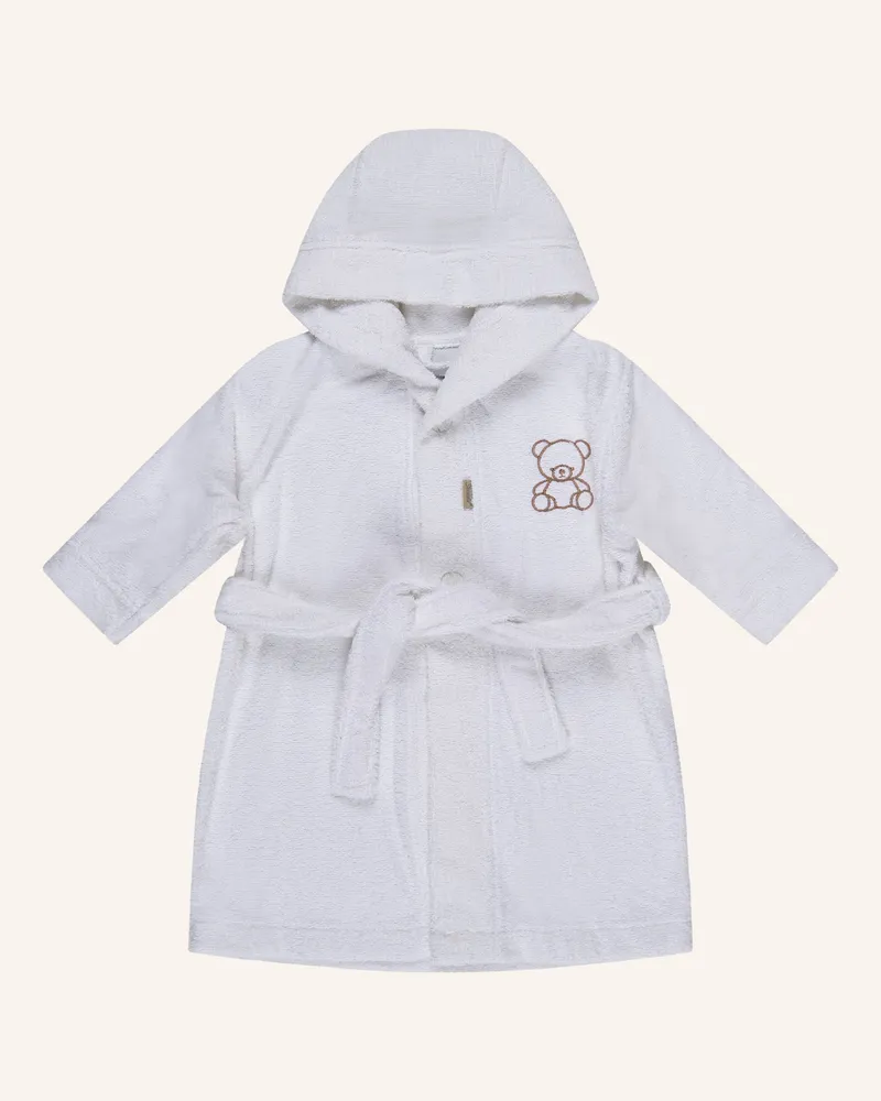Sterntaler Bademantel Bär Bo weiss Weiss