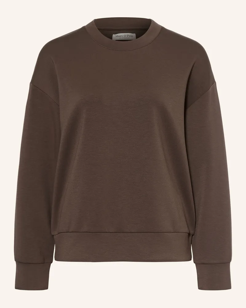 Marc O'Polo Lounge-Sweatshirt braun Dunkelbraun