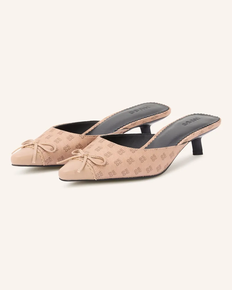 HUGO BOSS Mules Seleny braun Rosé
