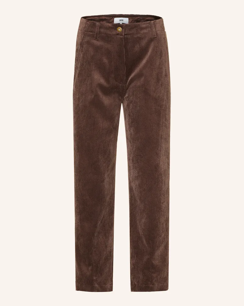 cinque Cordhose Cislyo braun Dunkelbraun