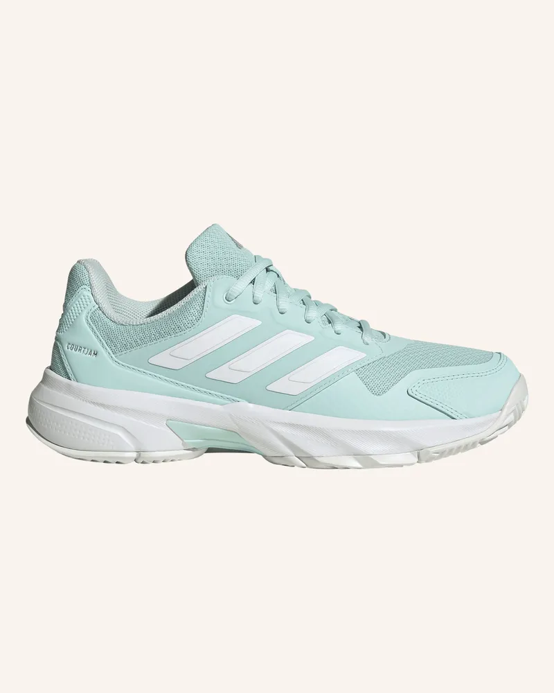 adidas Tennisschuhe Courtjam Control 3 gruen Mint
