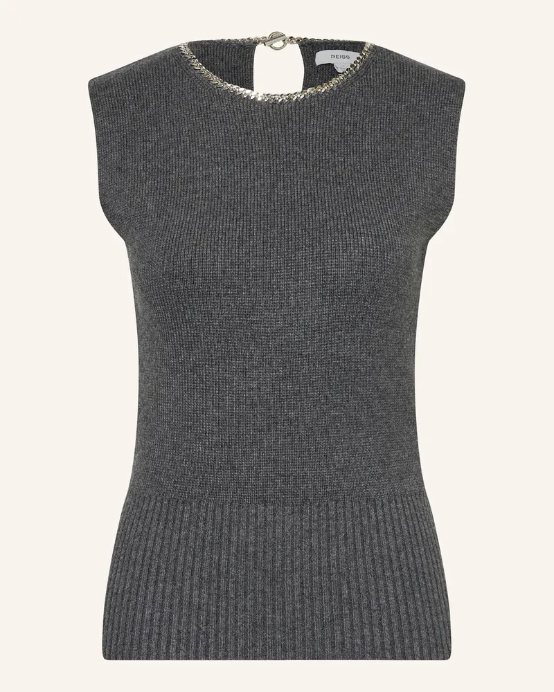 Reiss Stricktop Nina grau Dunkelgrau